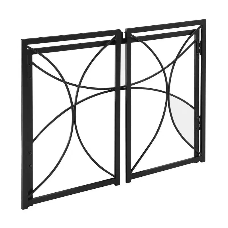 Bureau pliable Bois grange et noir, une personne, style pliable