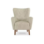 Fauteuil d'appoint rembourré Dune avec accoudoirs, 1 place