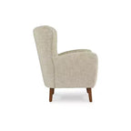 Fauteuil d'appoint rembourré Dune avec accoudoirs, 1 place