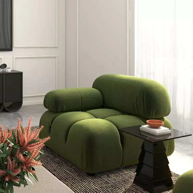Fauteuil d'angle modulaire, 1 place