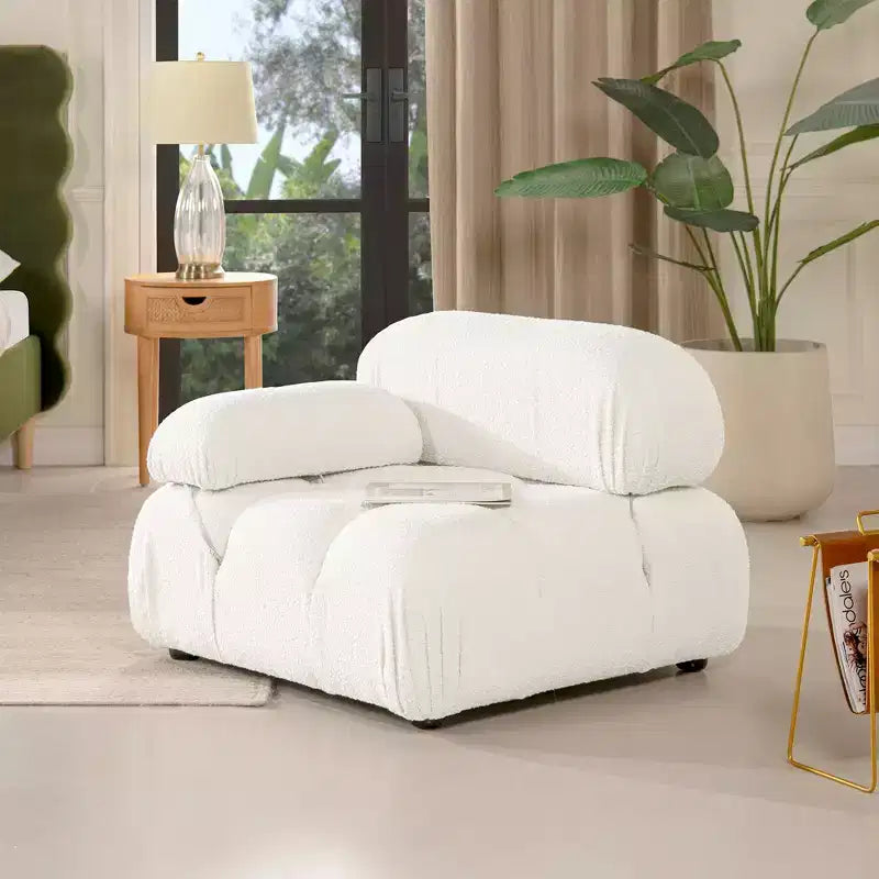 Fauteuil d'angle modulaire, 1 place