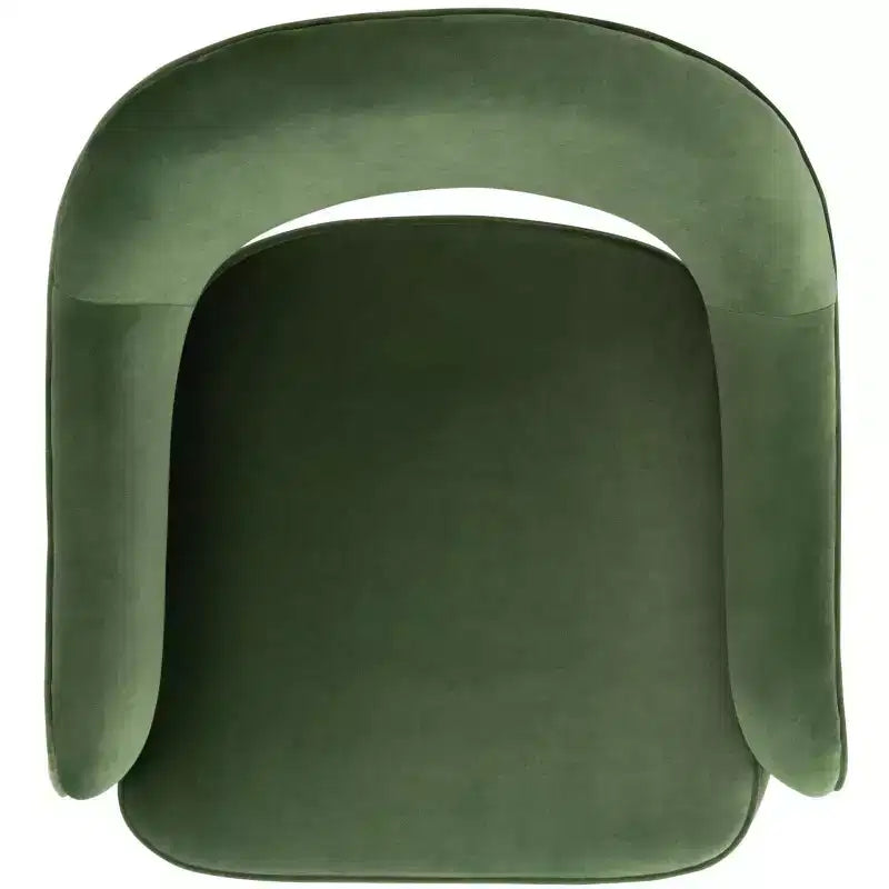 Fauteuil d'appoint en velours, une place – Noir / Vert / Bleu clair / Rose clair