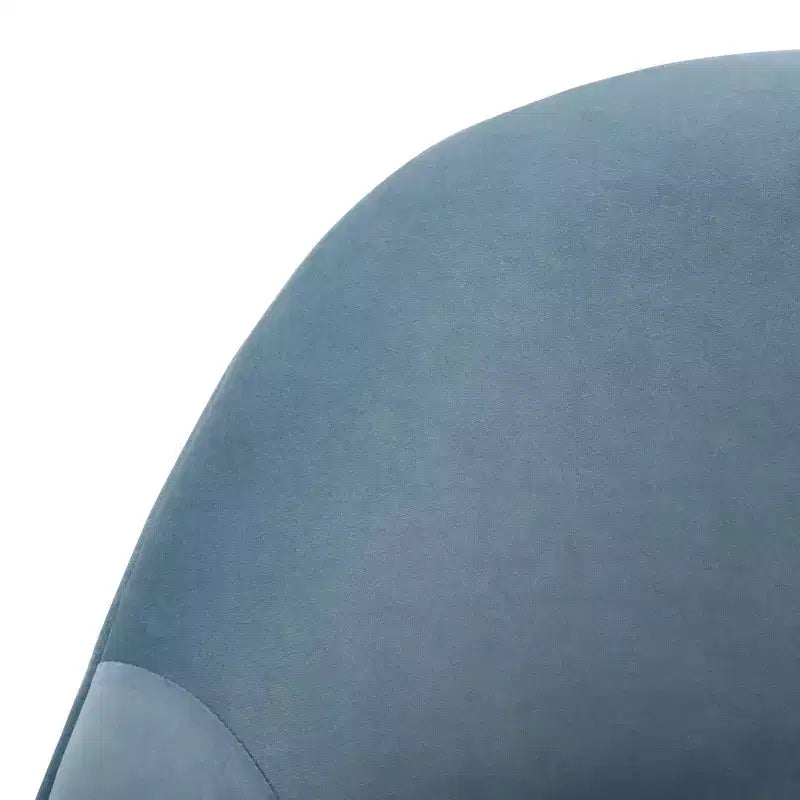 Fauteuil d'appoint en velours, une place – Noir / Vert / Bleu clair / Rose clair