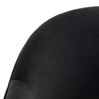 Fauteuil d'appoint en velours, une place – Noir / Vert / Bleu clair / Rose clair