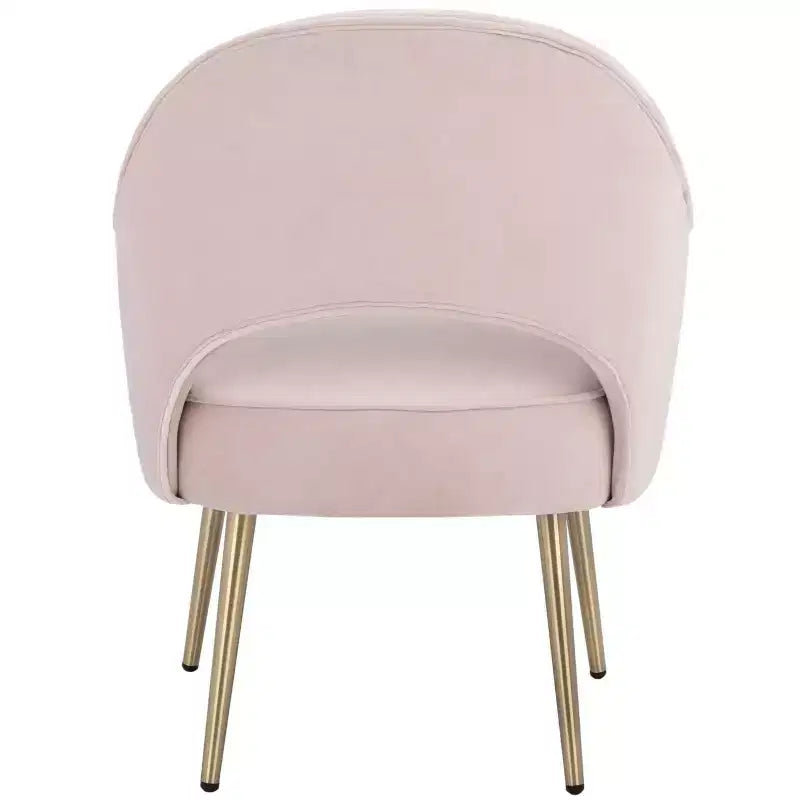Fauteuil d'appoint en velours, une place – Noir / Vert / Bleu clair / Rose clair