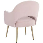 Fauteuil d'appoint en velours, une place – Noir / Vert / Bleu clair / Rose clair