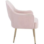 Fauteuil d'appoint en velours, une place – Noir / Vert / Bleu clair / Rose clair