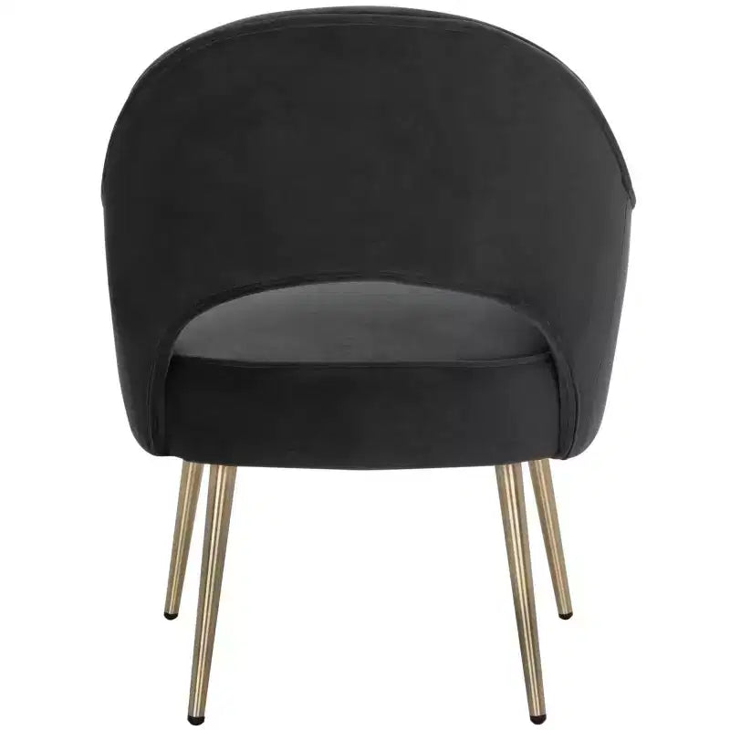 Fauteuil d'appoint en velours, une place – Noir / Vert / Bleu clair / Rose clair