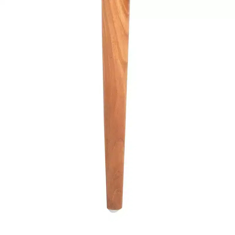 Tabouret de bar en cuir tressé blanc, sans dossier ni accoudoirs, 1 place