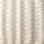 Fauteuil rembourré à structure en bois, Marron / Crème, Siège unique