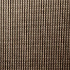Fauteuil rembourré à structure en bois, Marron / Crème, Siège unique
