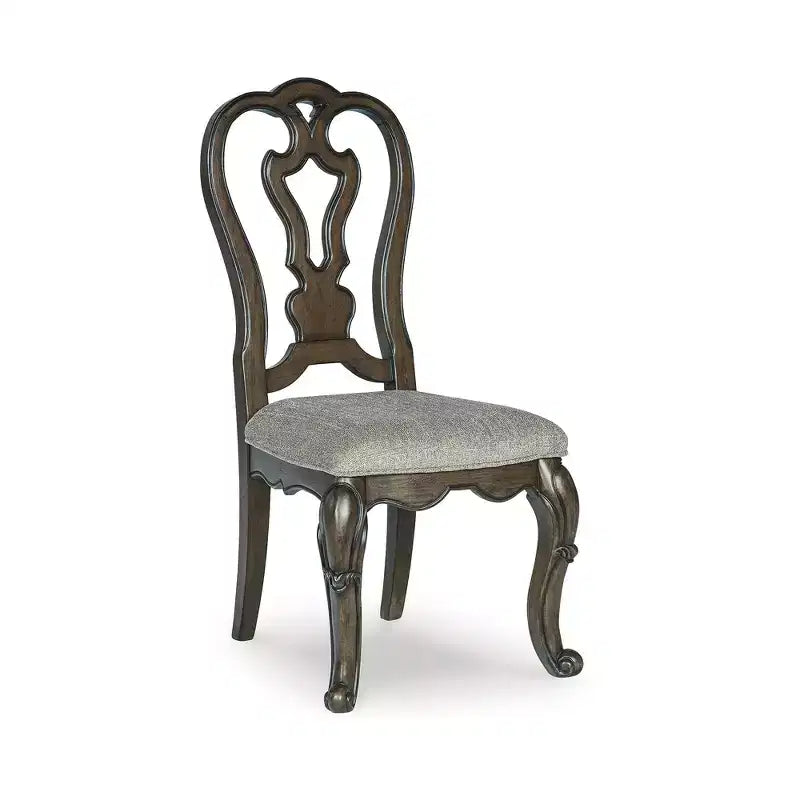 Signature Design by Ashley Maylee Dining Chair, Set of 2, Dark Brown