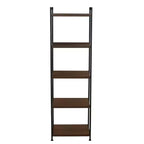 Étagère étroite blanche à 5 tablettes, assemblage par 1 personne