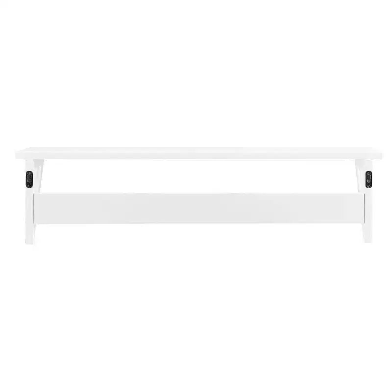 Meuble d'entrée avec banc et 4 patères – Ensemble 2 pièces
