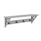 Meuble d'entrée avec banc et 4 patères – Ensemble 2 pièces