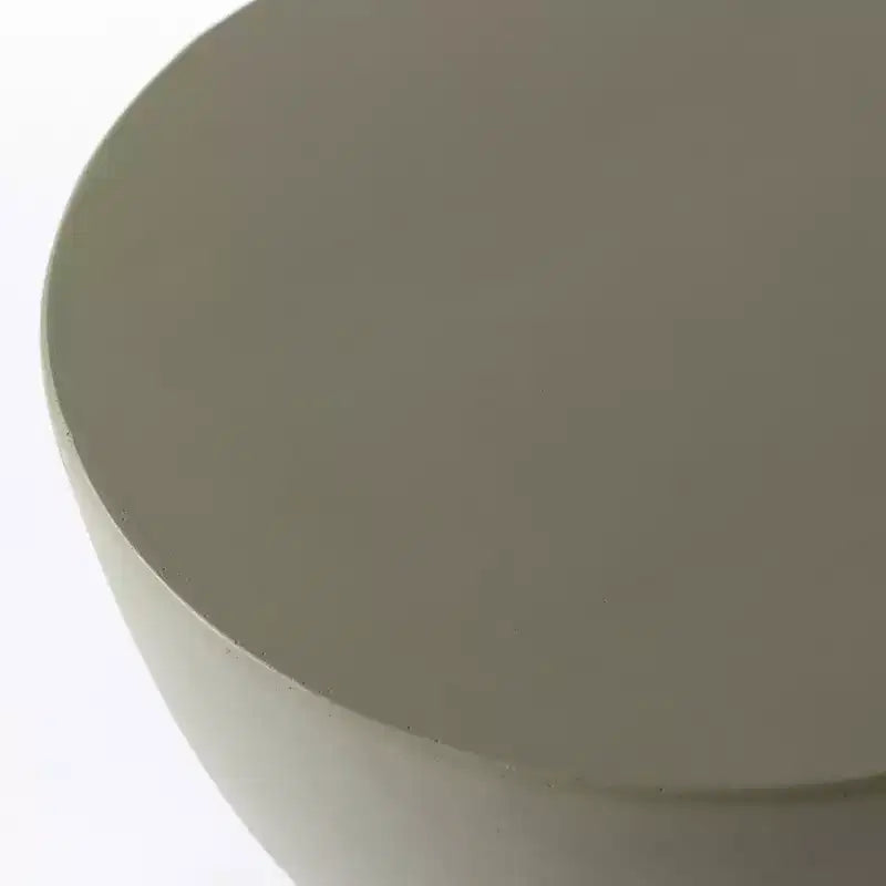 Table d'appoint sablier, noir / gris mousse / blanc, fibre de verre