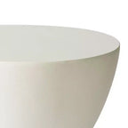 Table d'appoint sablier, noir / gris mousse / blanc, fibre de verre
