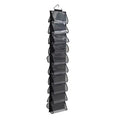 Household Essentials 20-Pocket Hanging Shoe Organizer Linen